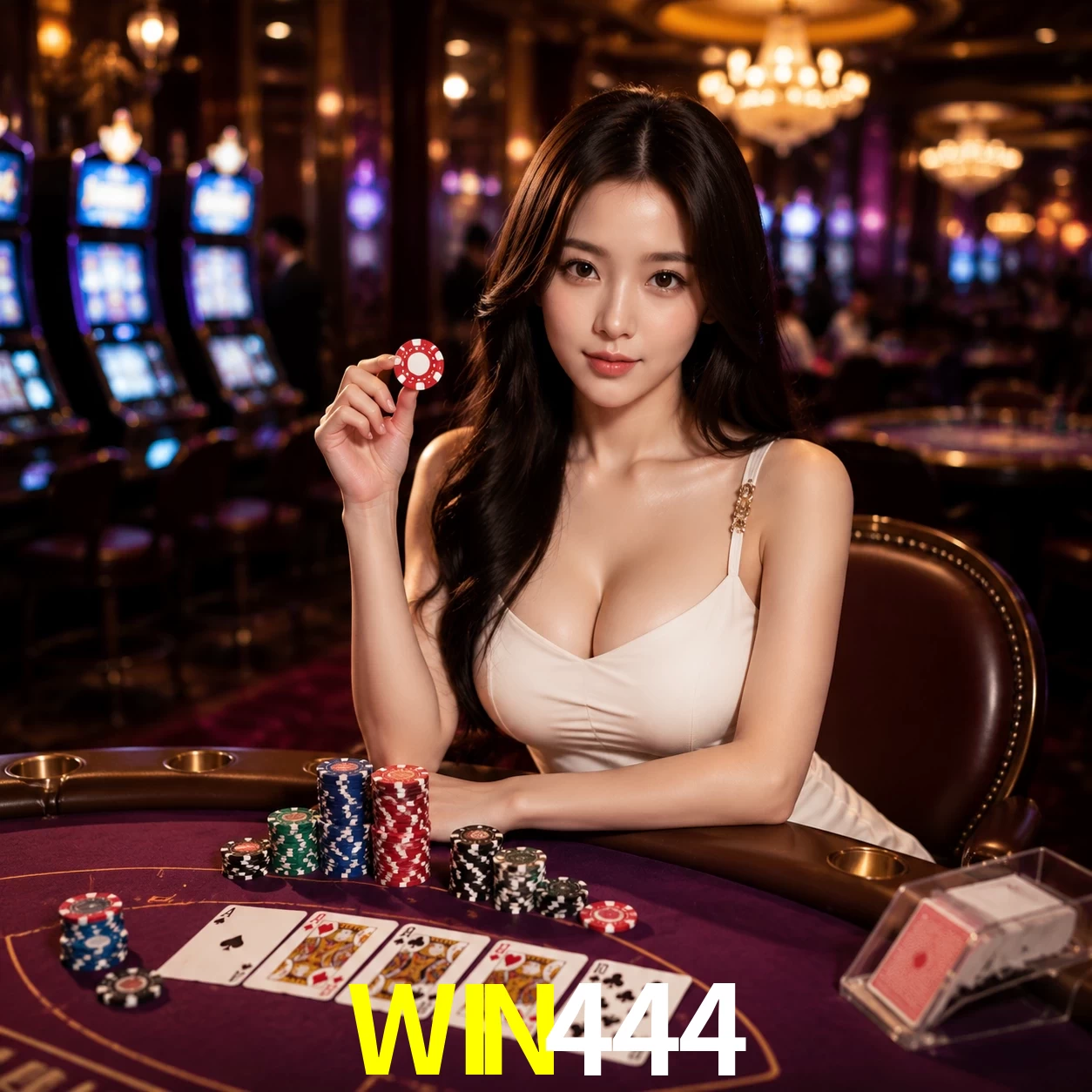 Cassino ao vivo WIN444 dealers